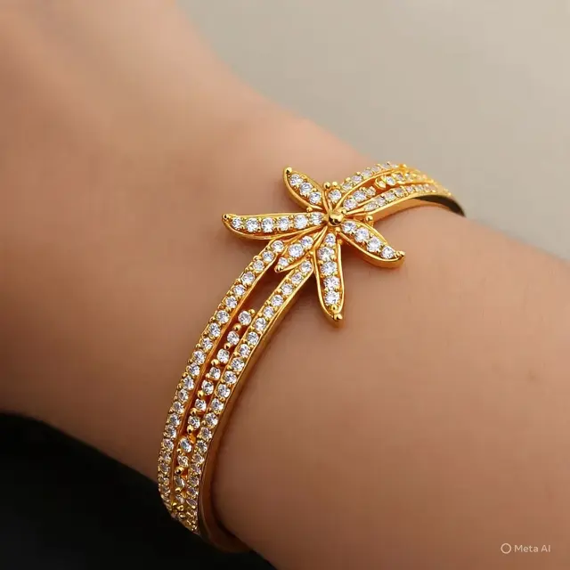 Model Gelang Emas 24 Karat 10 Gram