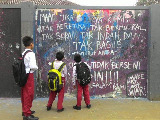 Taman Corat Coret Picu Konflik Antar Komunitas Di Bogor