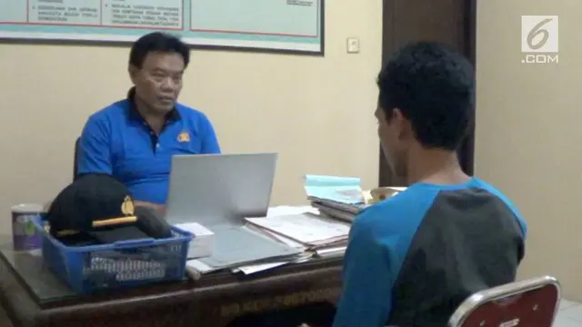 VIDEO: Iseng Ngintip Tetangga Mandi, Berakhir di Polisi