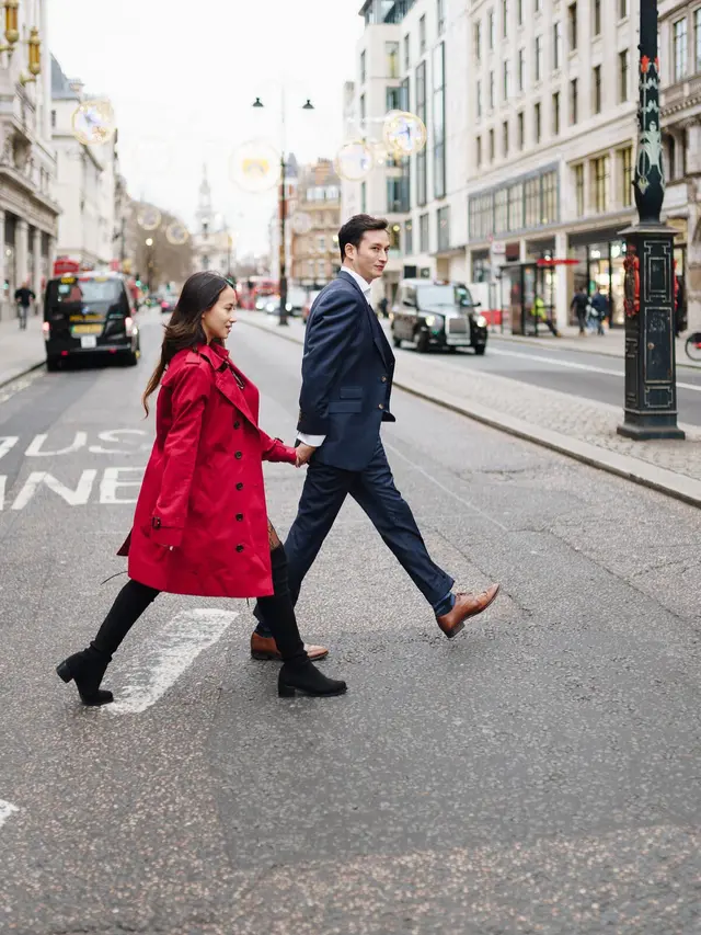 Jalan-Jalan ke London, Ini 6 Pemotretan Mike Lewis dan Janisaa Pradja