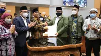 Pemerintah bersama DPR sepakati biaya Haji 2022 rata-rata Rp 39,8 Juta per jemaah. (Photo credit : Kementerian Agama RI)