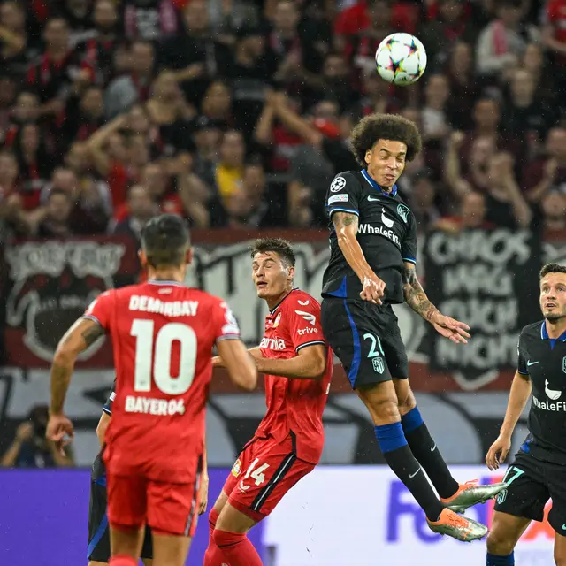 Bayer Leverkusen vs Atletico Madrid di Liga Champions