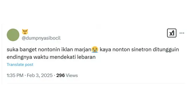 6 Cuitan Netizen Menanti Iklan Sirup Jelang Ramadan, Dinantikan Setiap Tahun