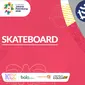 Logo Cabang Baru Asian Games 2018_Skateboard (Bola.com/Adreanus Titus)