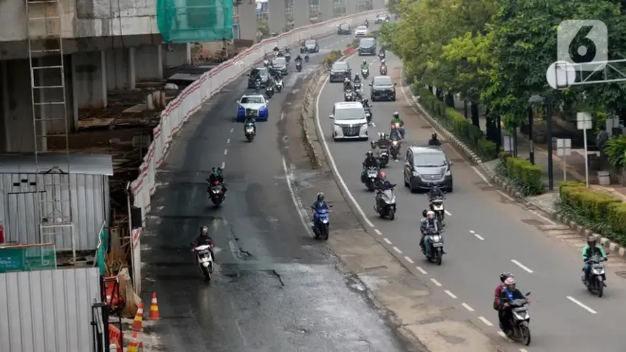 Ganjil genap di Jakarta.