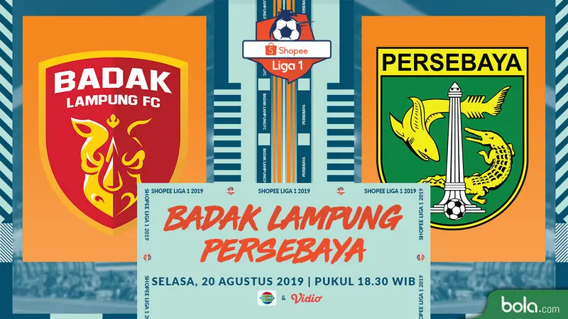 Badak Lampung FC vs Persebaya Surabaya