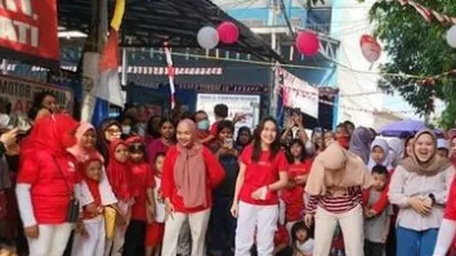 Ayu Ting Ting rayakan HUT Kemerdekaan RI ke-77 (Instagram/ayutingting92)