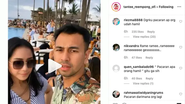 Nagita Slavina dan Raffi Ahmad