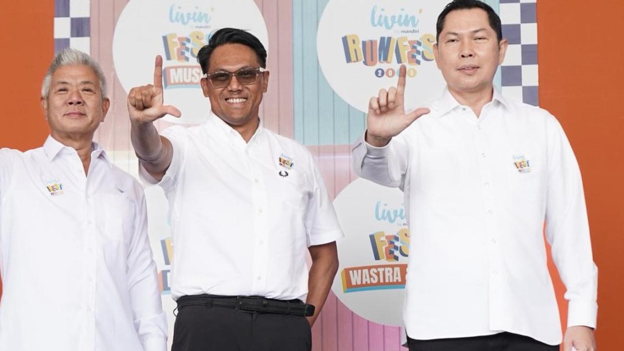 Livin' Fest 2025 Resmi Dibuka, Bank Mandiri Rayakan 27 Tahun Sinergi Majukan Negeri