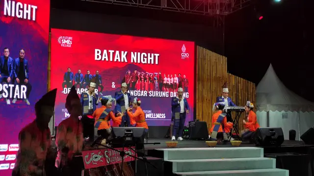 Acara Batak Night meriahkan side event G20, SMEs Future Village yang diadakan di Bali Collection pada 10-19 November 2022.
