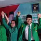 Romahurmuziy dan sejumlah elite PPP. (Liputan6.com/Miftahul Hayat) 