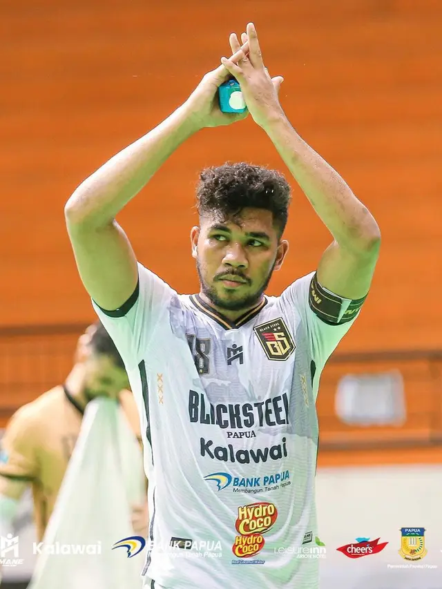 Pefutsal Black Steel Manokwari dan Timnas Futsal Indonesia, Evan Soumilena.