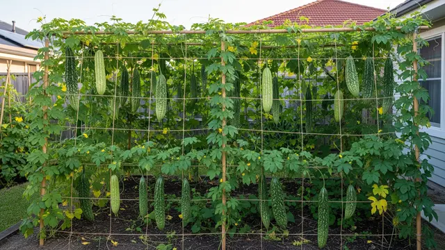 7 Cara Menanam Pare dengan Sistem Rambat agar Buah Lebih Banyak dan Lebat