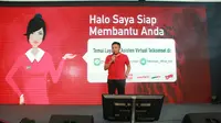 Direktur Utama Telkomsel, Ririek Adriansyah usai peluncuran GraPARI Virtual di Jakarta, Kamis (24/8/2017). (Foto: Telkomsel)