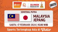 Saksikan Seluruh Pertandingan Badminton Asia Team Championship 2024 Semifinal dan Final di Vidio. (Sumber: dok. vidio.com)