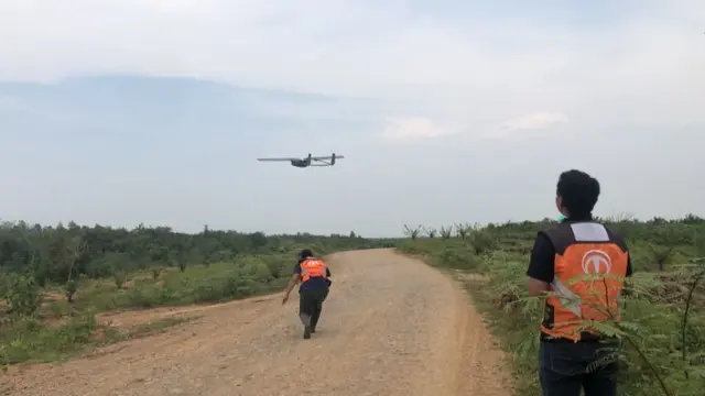 Drone untuk pemetaan (Dok. Terra Drone Indonesia)