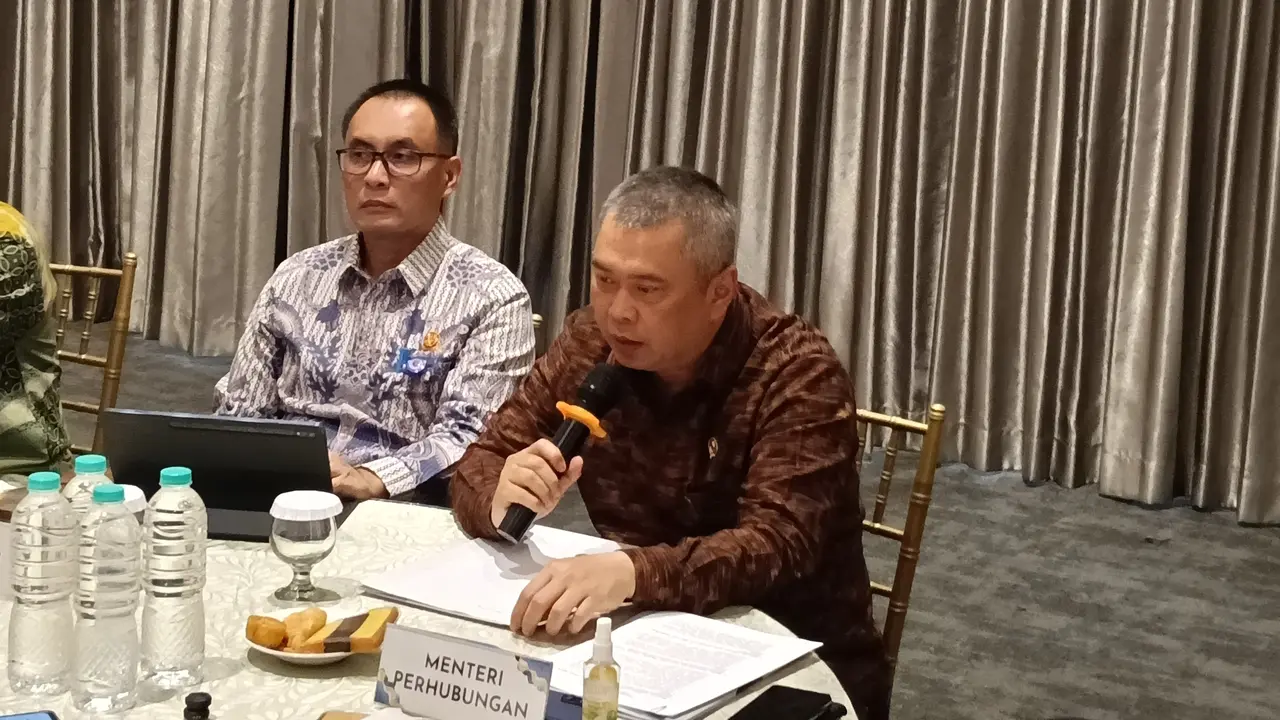 Menteri Perhubungan (Menhub) Dudy Purwagandhi