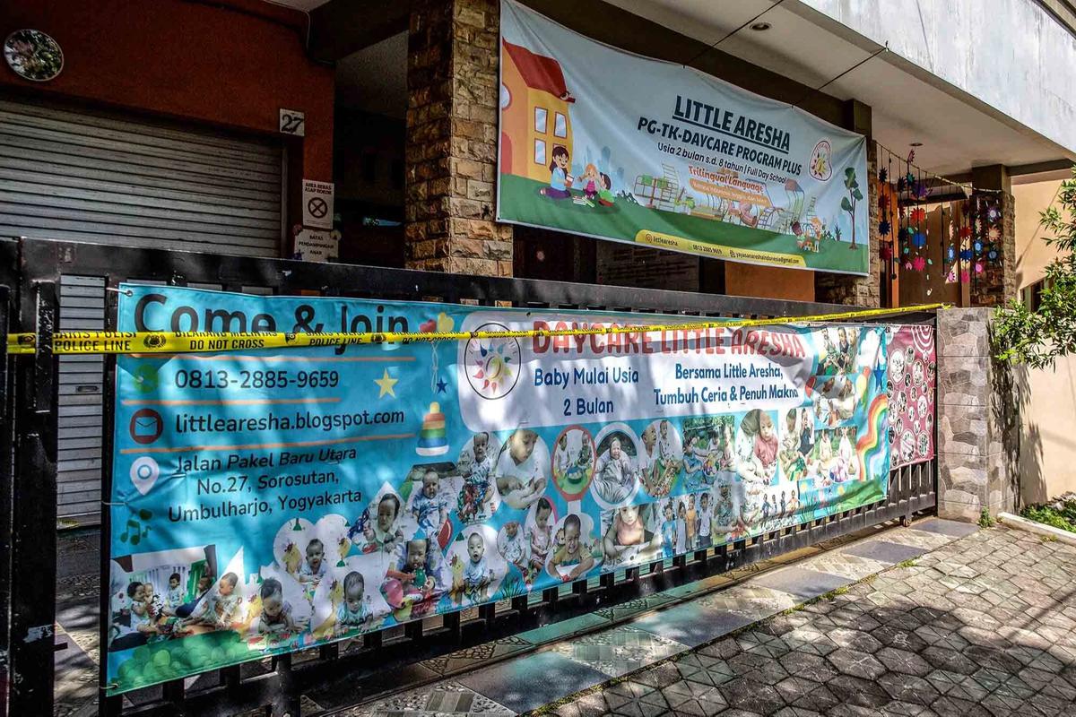 FOTO: Terkuak Praktik Kekerasan di Daycare Yogyakarta Libatkan Sebelas Pengasuh