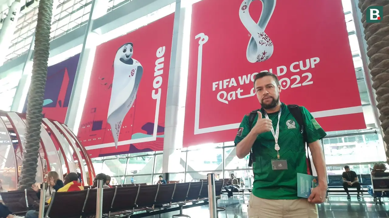Fans Meksiko di Piala Dunia 2022