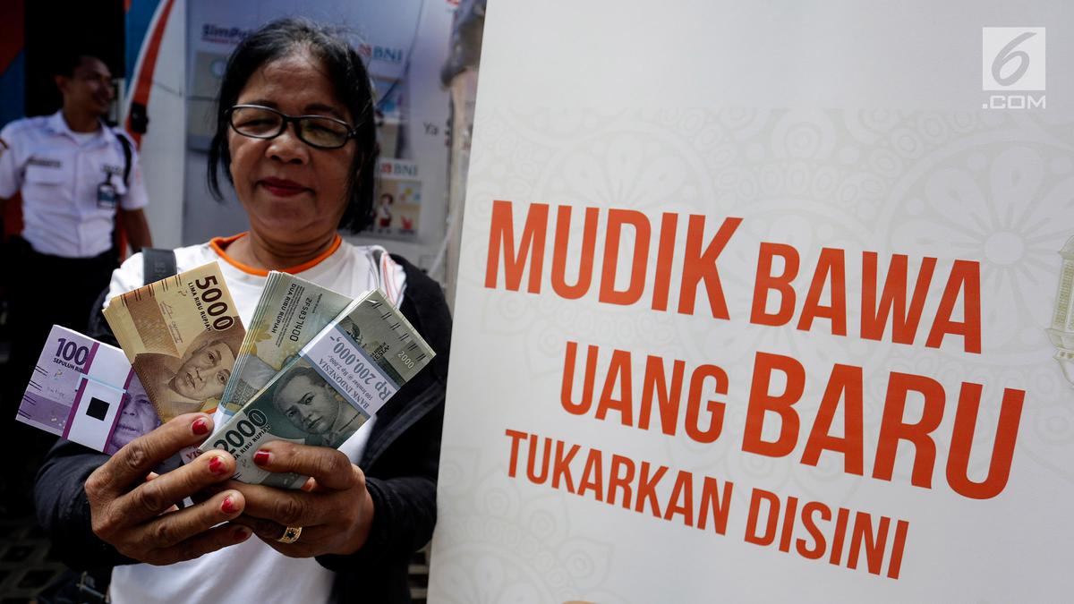 Kuota Pemesanan Penukaran Uang Baru Bank Indonesia Habis di Wilayah Jawa