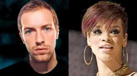 Chris Martin Jatuh Cinta dengan Rihanna?