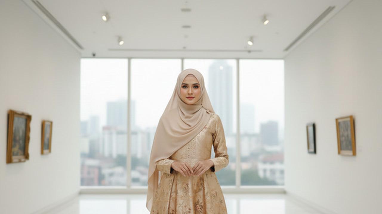 7 Warna Gamis Batik Brokat yang Diprediksi Hits untuk Ramadan 2026: Dusty Lilac hingga Sage