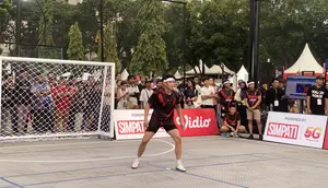Antonio Blanco Jr Kagumi Skill Main Bola Bepe dan Mauro Ziljstra di Vidio Sports Festival 2026