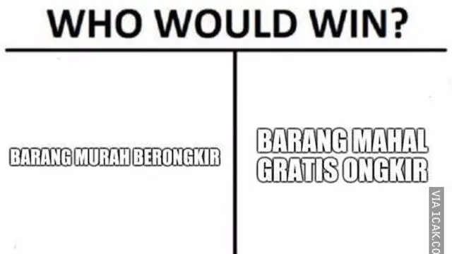 6 Meme Mahal Ongkos Kirim Saat Beli Online Ini Bikin Kecewa