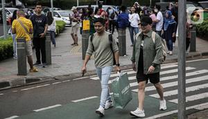 Khusus Jakarta, BPS mencatat rata-rata gaji pekerja di ibu kota adalah Rp5,25 juta sebulan. Meski demikian, rata-rata gaji di Jakarta ini menjadi yang tertinggi dibandingkan provinsi lainnya di Indonesia. (Liputan6.com/Faizal Fanani)