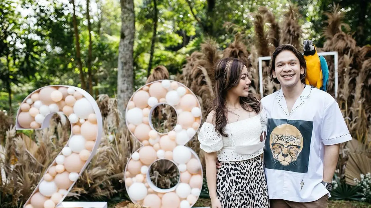 Potret Momen Ulang Tahun Jordi Onsu Ke-28, Bertema Hutan dan Safari
