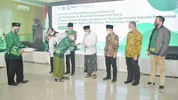 Peluncuran aplikasi gurumerdeka.id di Mojokerto, Jawa Timur, Selasa (7/12/2021). (Ist)