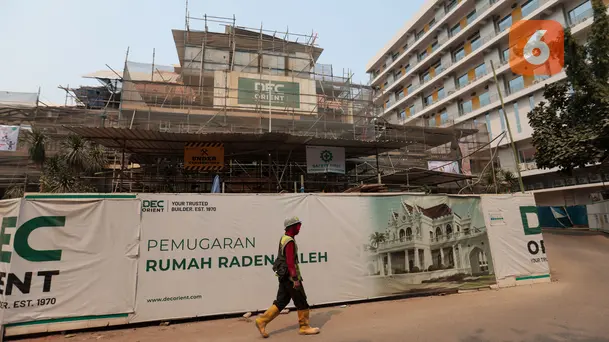 Melihat Pemugaran Rumah Raden Saleh yang Berusia Lebih dari 1,5 Abad