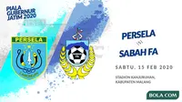 Piala Gubernur Jatim 2020: Persela Lamongan vs Sabah FA. (Bola.com/Dody Iryawan)