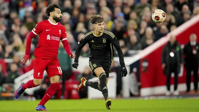 Foto: Rekor Cemerlang Mohamed Salah Warnai Pesta Kemenangan Liverpool atas Sparta Praha di Liga Europa