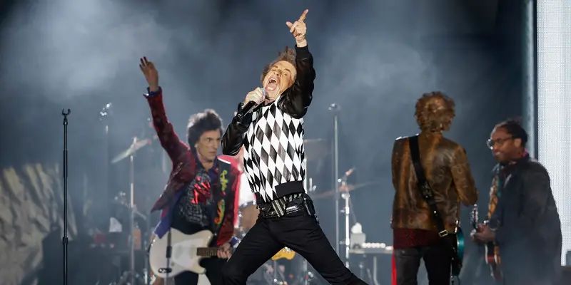 Penampilan Memukau Mick Jagger di Konser Rolling Stones