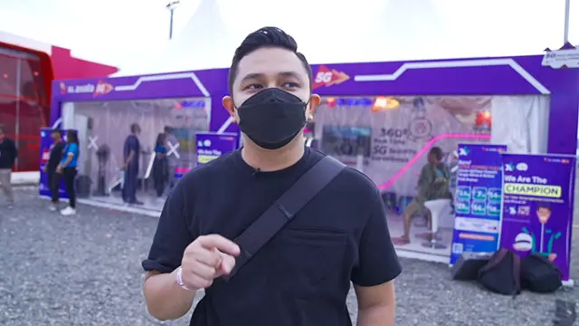 Penonton MotoGP Mandalika 2022.
