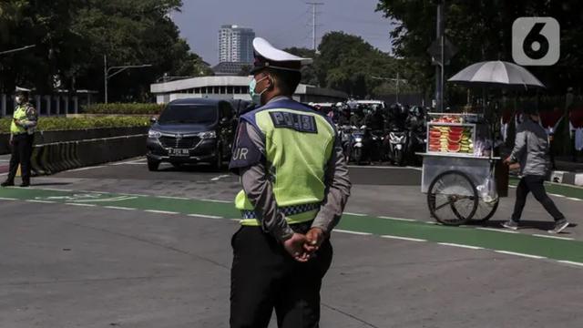 Ganjil genap di Jakarta.