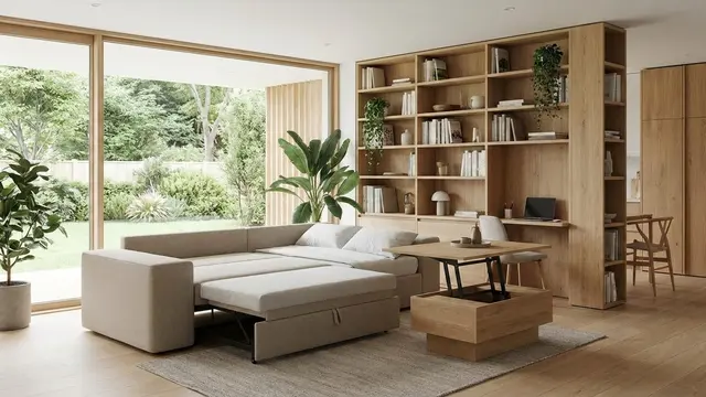 Konsep Open Space Rumah Kecil Agar Ruangan Tampak Lega/Gemini AI