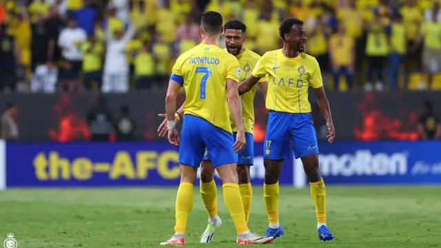 Cristiano Ronaldo - Al Nassr Vs Al Duhail di Liga Champions Asia 2023/2024