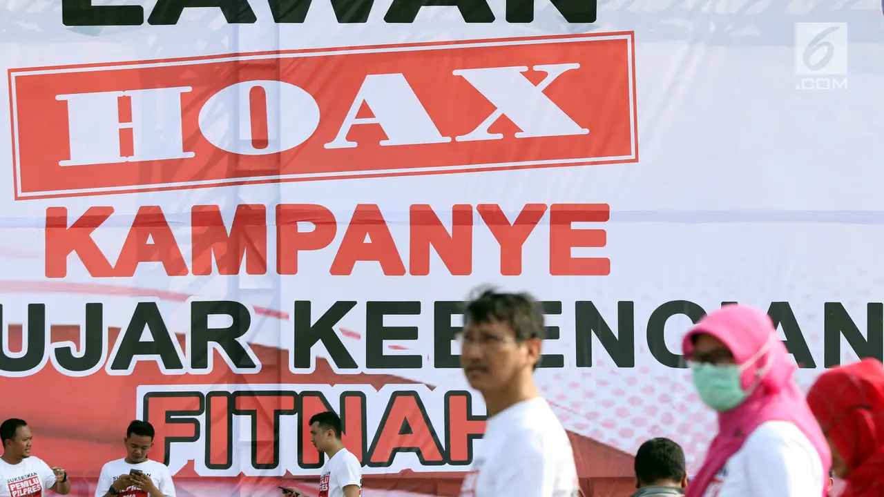 Mendagri Pimpin Apel Bersama Lawan Kampanye Hoax dan Berujar Kebencian