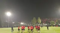 Momen Latihan Timnas Bahrain Jelang Hadapi Timnas Indonesia: Dijaga Ketat Pihak Keamanan dan Hanya Diikuti 14 Pemain