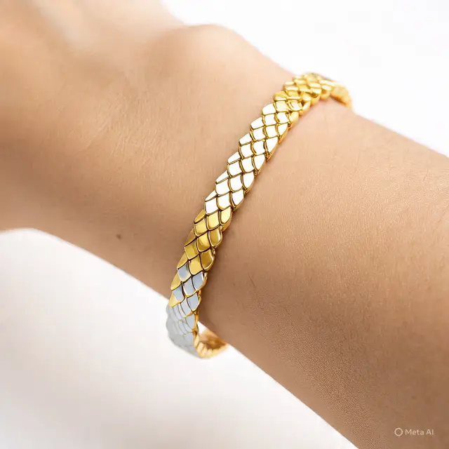 Model Gelang Sisik Naga