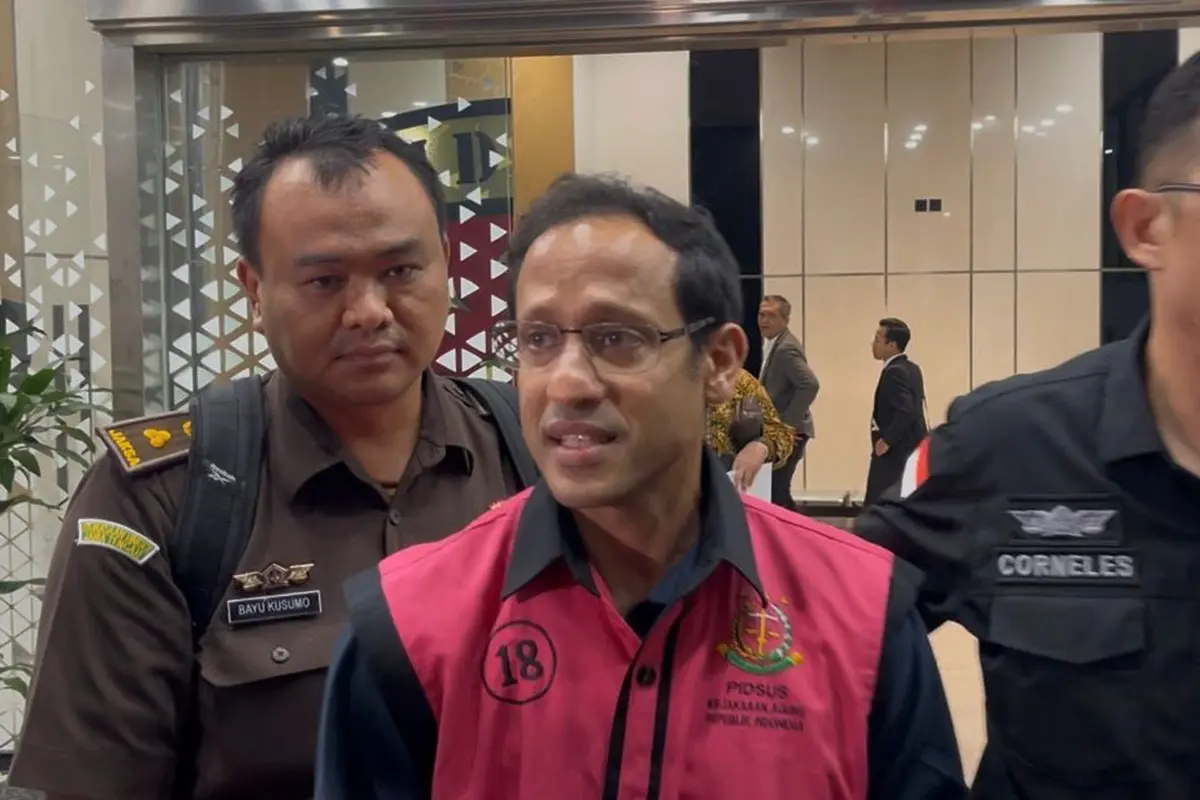 nadiem makarim usai diperiksa kejagung