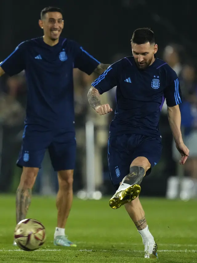 Lionel Messi Kembali Berlatih Jelang Final Piala Dunia 2022