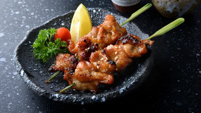 yakitori kulit ayam