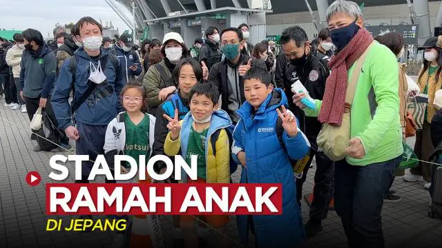 Berita video liputan langsung jurnalis Bola.net, Serafin Unus Pasi, dari Jepang soal tiga stadion sepak bola yang dikunjungi yang ternyata ramah untuk anak.