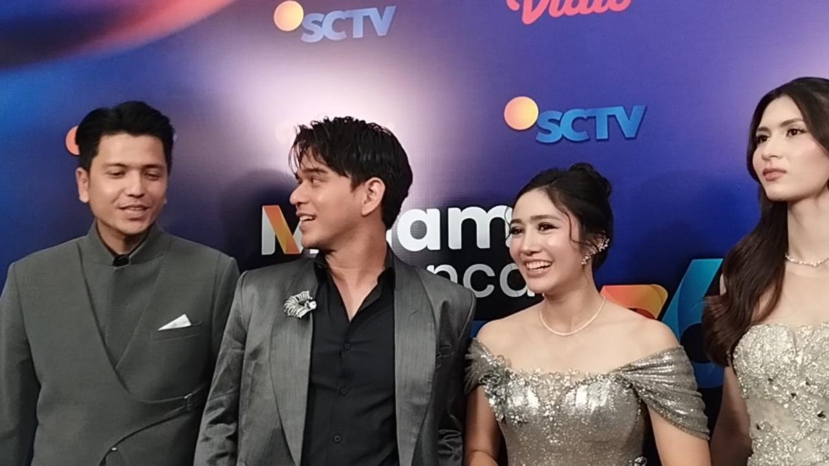 Curhat Febby Rastanty - Rangga Azof, Deg-degan Nyanyi Live di HUT ke-36 SCTV