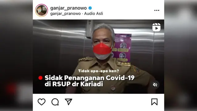Gubernur Jateng, Ganjar Pranowo