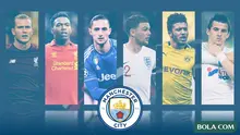 Kolase - Manchester City - Loris Karius, Daniel Sturridge, Adrien Rabiot, Kieran Trippier, Jadon Sancho, Joey Barton (Bola.com/Adreanus Titus)