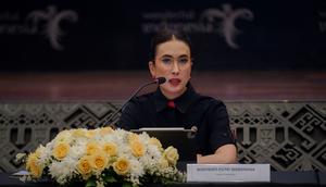 Menteri Pariwisata (Menpar) Widiyanti Putri Wardhana meluncurkan agenda SEABEF 2025 dan WITF 2025 yang akan berlangsung pada 9--12 Oktober di NICE PIK 2, Jakarta. (dok. Biro Komunikasi Publik Kemenpar)